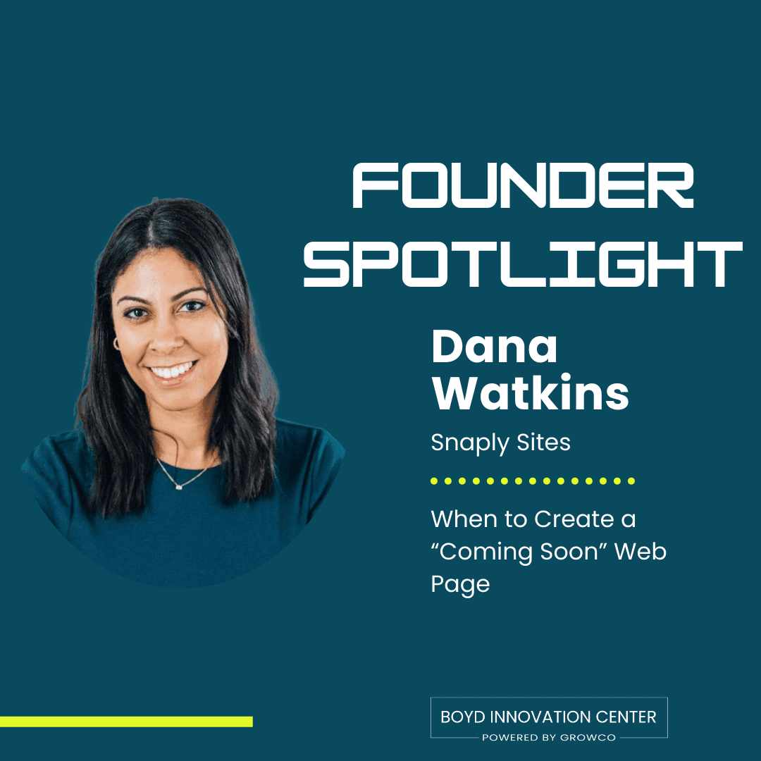 Founder Spotlight-Dana Watkins- Coming Soon Web Page